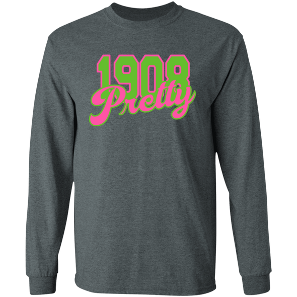 Alpha Kappa Alpha Screen Printed Long Sleeve