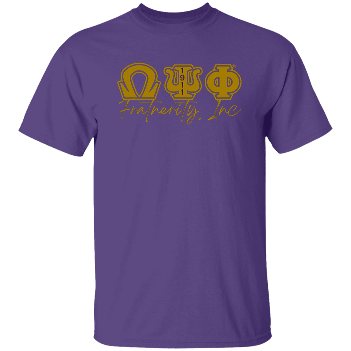 Omega Psi Phi Purple Reign Collection T-Shirt