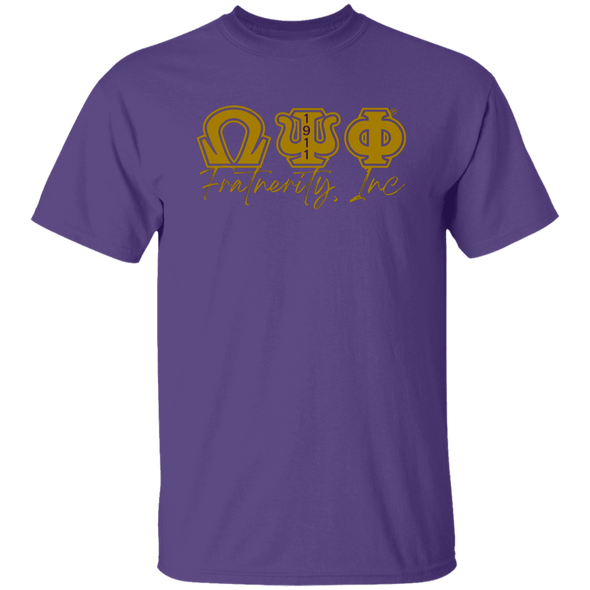 Omega Psi Phi Purple Reign Collection T-Shirt