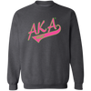 Alpha Kappa Alpha Screen Printed Crewneck Sweatshirt