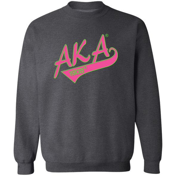 Alpha Kappa Alpha Screen Printed Crewneck Sweatshirt