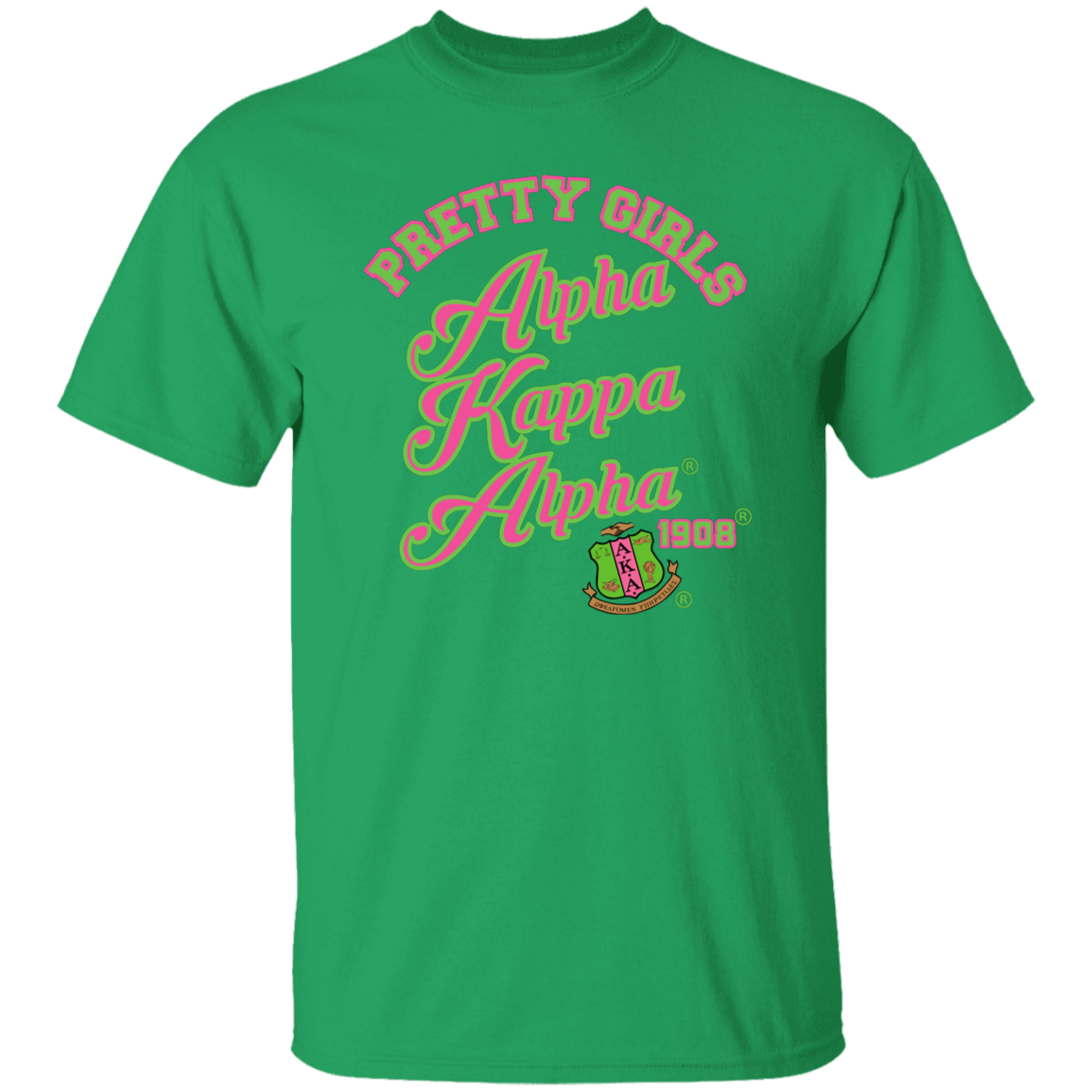 Alpha Kappa Alpha Screen Printed T-Shirt