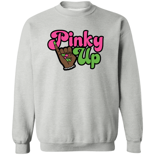 Alpha Kappa Alpha Crewneck Pullover Sweatshirt - My Greek Letters