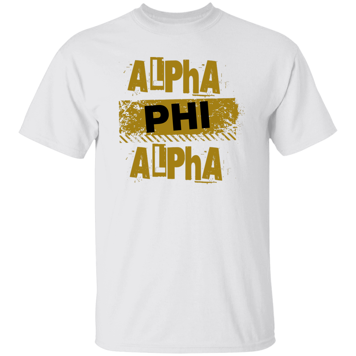 Alpha Phi Alpha Fraternity T-Shirt - My Greek Letters