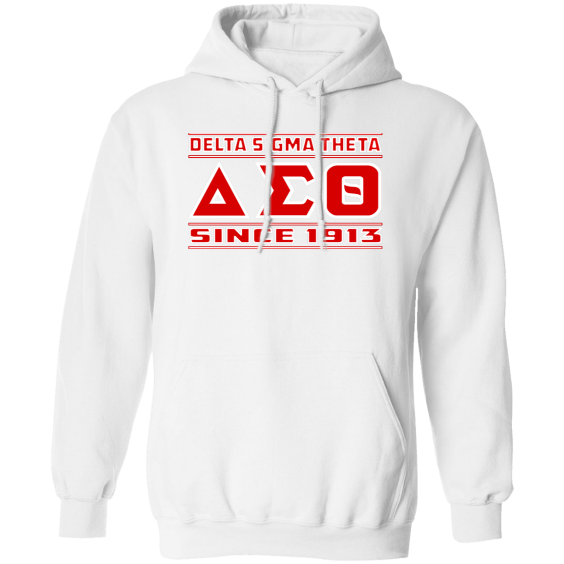 Delta Sigma Theta Hoodie Paraphernalia Screen Printed Unisex