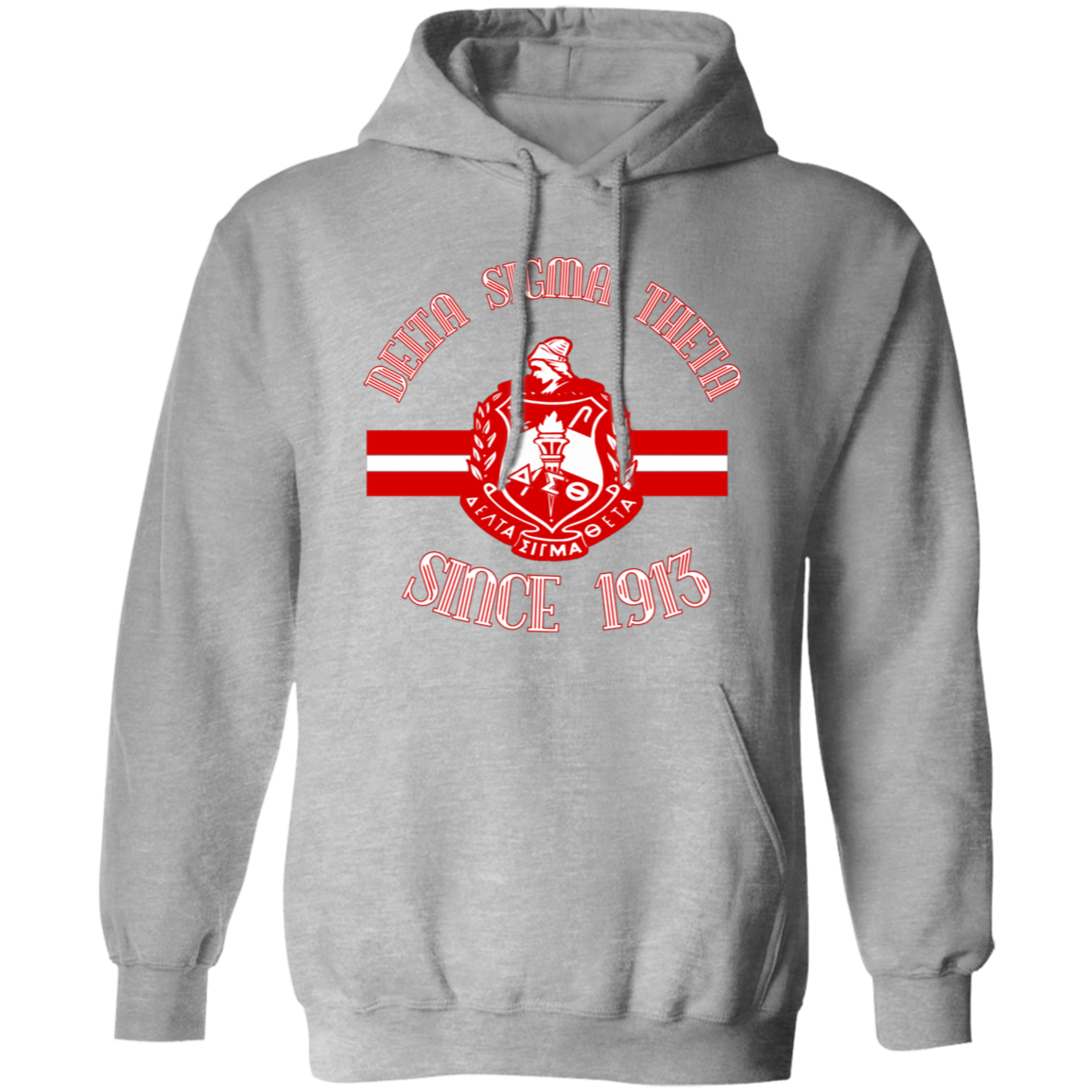 Delta Sigma Theta Hoodie Paraphernalia Screen Printed Unisex