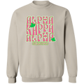 Alpha Kappa Alpha Screen Printed Crewneck Sweatshirt