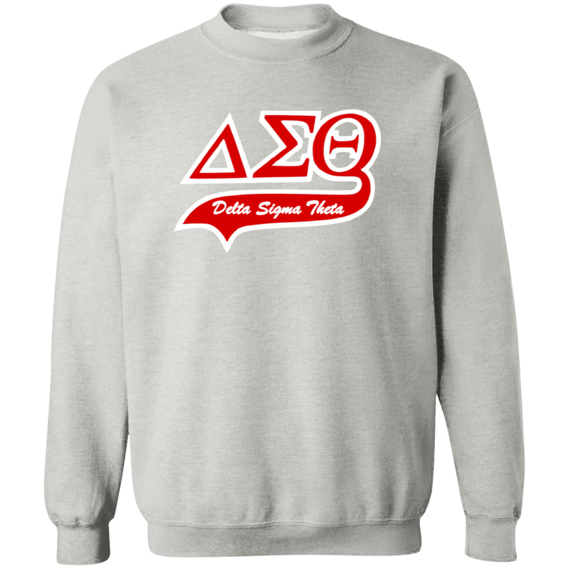 Delta Sigma Theta Sweatshirt Paraphernalia Screen Printed Unisex