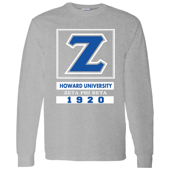 Zeta Phi Beta Sorority LS T-Shirt