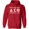 Delta Sigma Theta Hoodie Paraphernalia Screen Printed Unisex