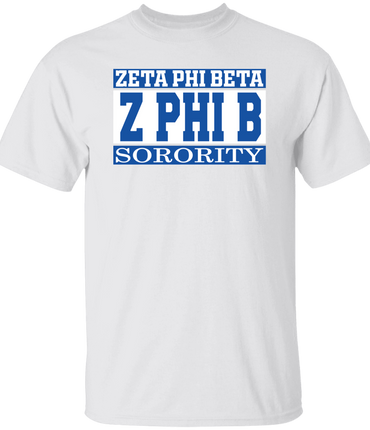 Zeta Phi Beta Sorority T-Shirt