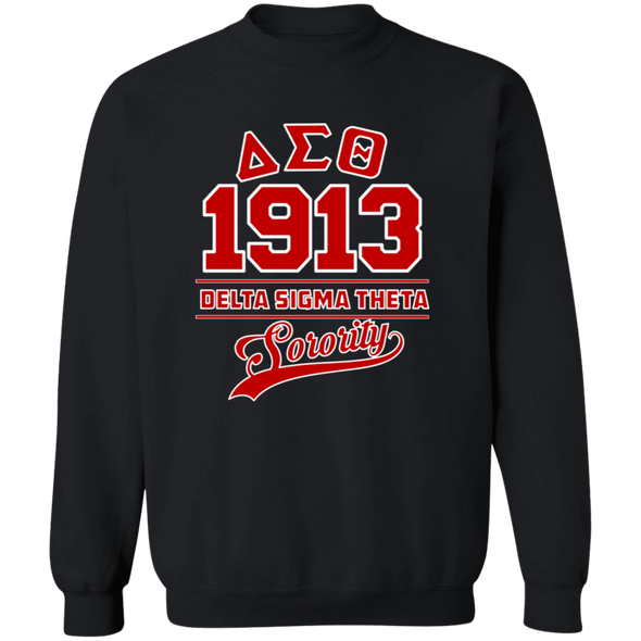 Delta Sigma Theta Sweatshirt Paraphernalia Screen Printed Unisex