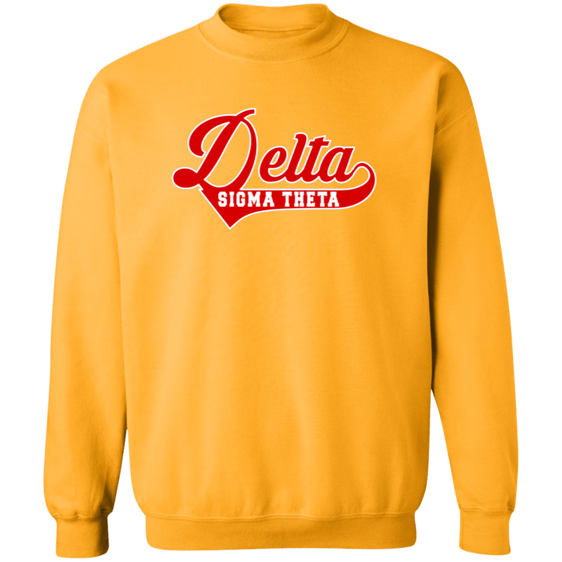 Delta Sigma Theta Sweatshirt Paraphernalia Screen Printed Unisex