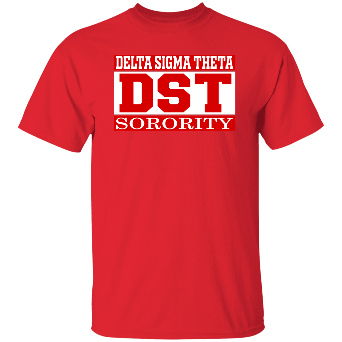 Delta Sigma Theta T-Shirt Paraphernalia Screen Printed Unisex
