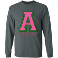 Alpha Kappa Alpha Screen Printed Long Sleeve