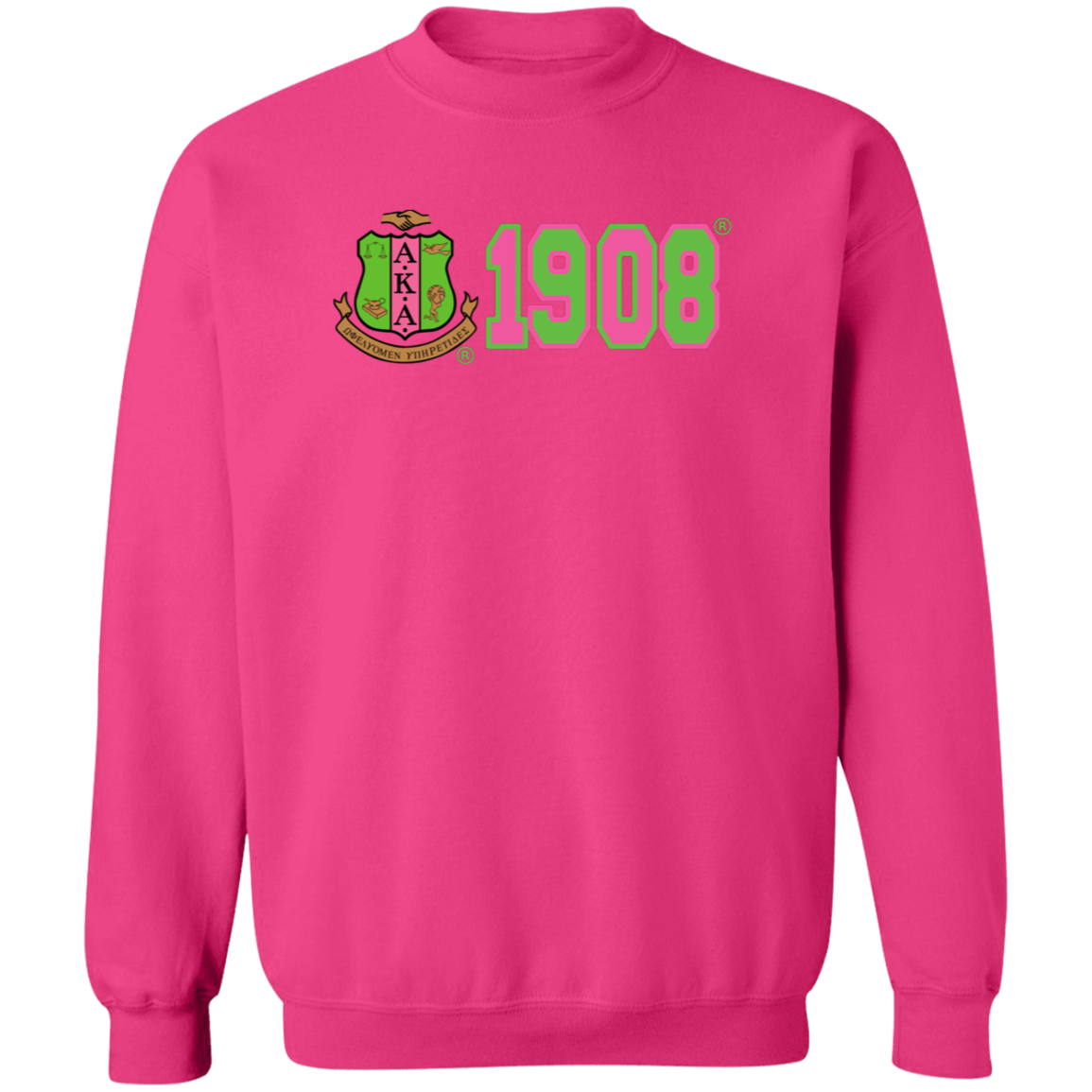 Alpha Kappa Alpha Crewneck Pullover Sweatshirt