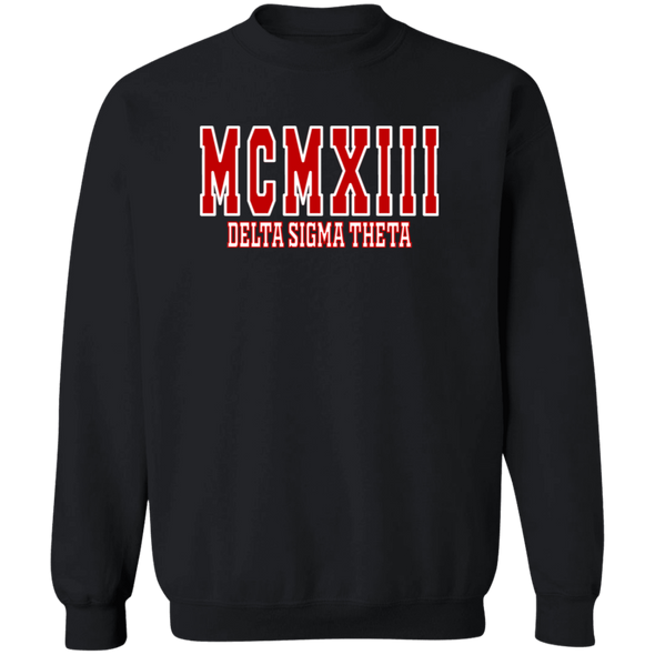 Delta Sigma Theta Sweatshirt Paraphernalia Screen Printed Unisex