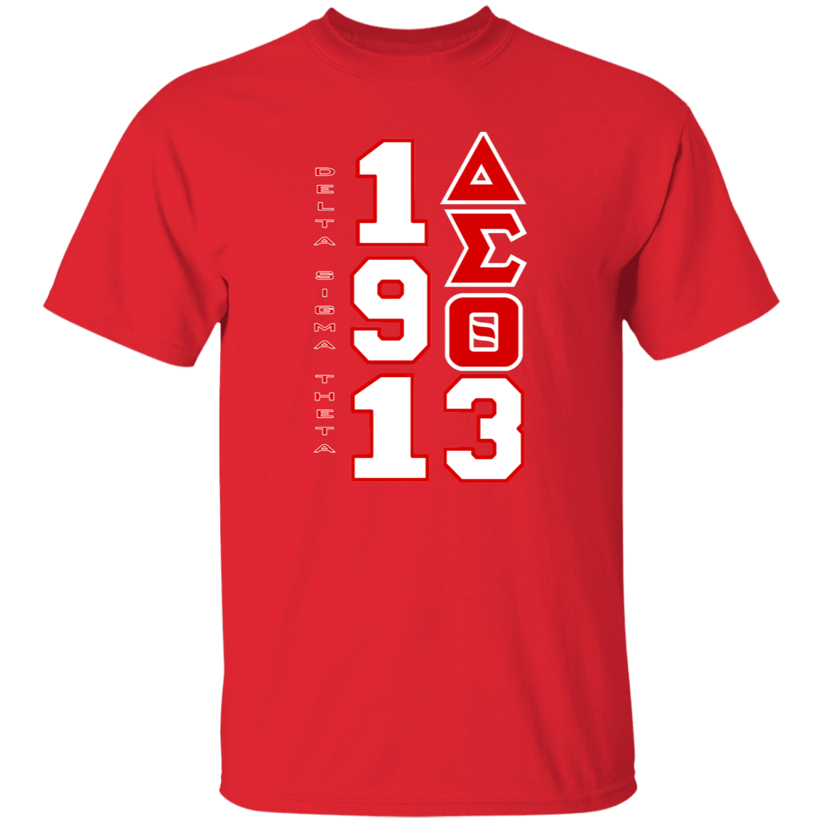 Delta Sigma Theta T-Shirt Paraphernalia Screen Printed Unisex