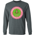 Alpha Kappa Alpha Screen Printed Long Sleeve