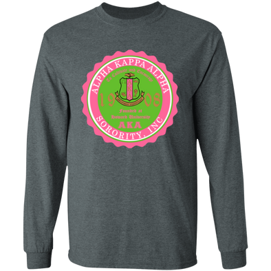 Alpha Kappa Alpha Screen Printed Long Sleeve