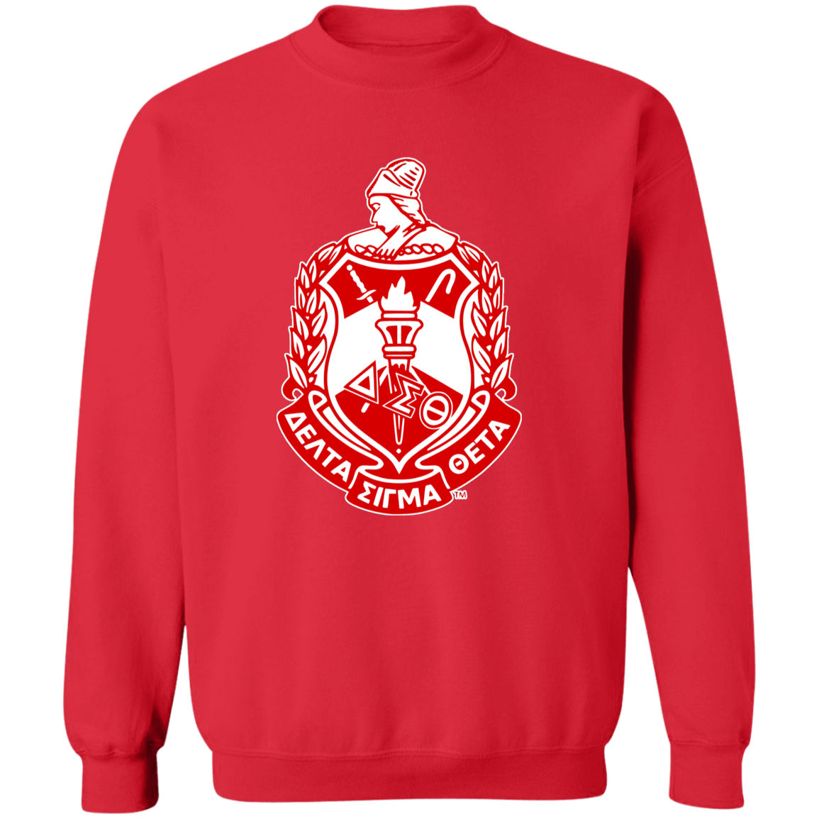 Delta Sigma Theta Sweatshirt Paraphernalia Screen Printed Unisex