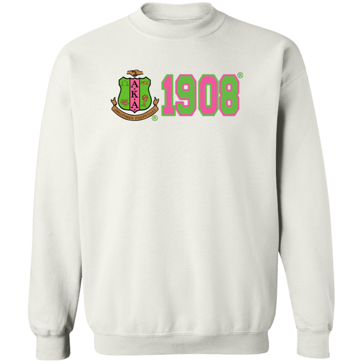 Alpha Kappa Alpha Crewneck Pullover Sweatshirt
