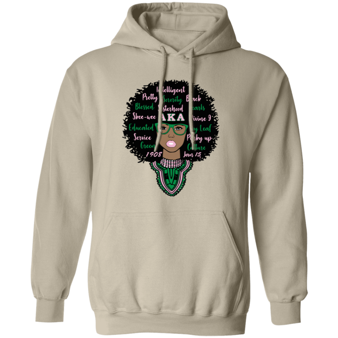 Alpha Kappa Alpha Pullover Hoodie