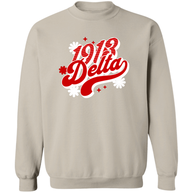 Delta Sigma Theta Sweatshirt Paraphernalia Screen Printed Unisex