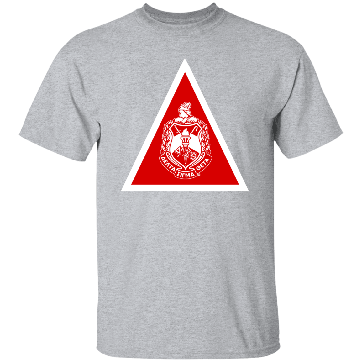 Delta Sigma Theta T-Shirt Paraphernalia Screen Printed Unisex