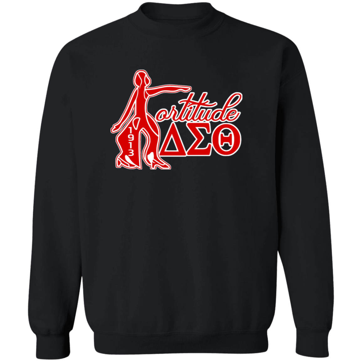 Delta Sigma Theta Sweatshirt Paraphernalia Screen Printed Unisex