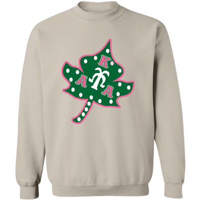 Alpha Kappa Alpha Screen Printed Crewneck Sweatshirt