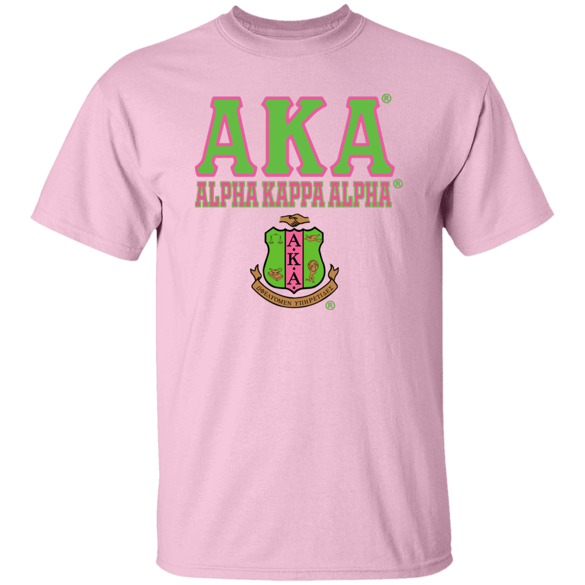 Alpha Kappa Alpha Screen Printed T-Shirt