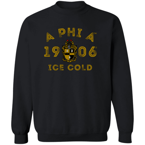 Alpha Phi Alpha Black Ice Collection Sweatshirt Ed. 6 - My Greek Letters