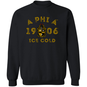 Alpha Phi Alpha Black Ice Collection Sweatshirt Ed. 6 - My Greek Letters