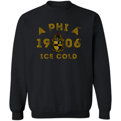 Alpha Phi Alpha Black Ice Collection Sweatshirt Ed. 6 - My Greek Letters