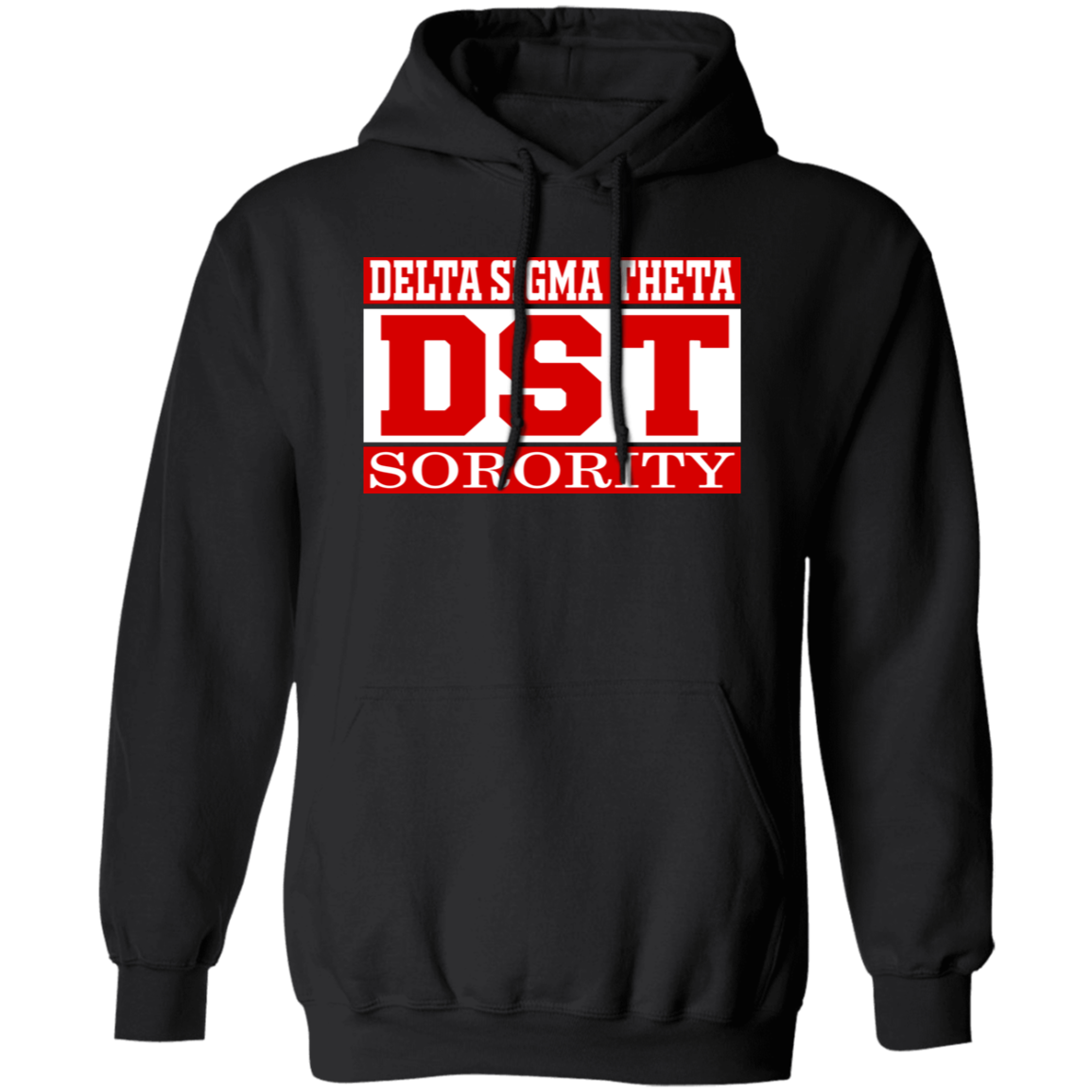 Delta Sigma Theta Hoodie Paraphernalia Screen Printed Unisex
