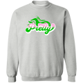 Alpha Kappa Alpha Crewneck Pullover Sweatshirt - My Greek Letters