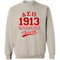 Delta Sigma Theta Sweatshirt Paraphernalia Screen Printed Unisex