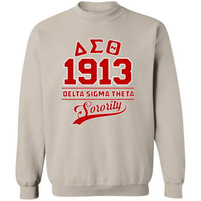 Delta Sigma Theta Sweatshirt Paraphernalia Screen Printed Unisex