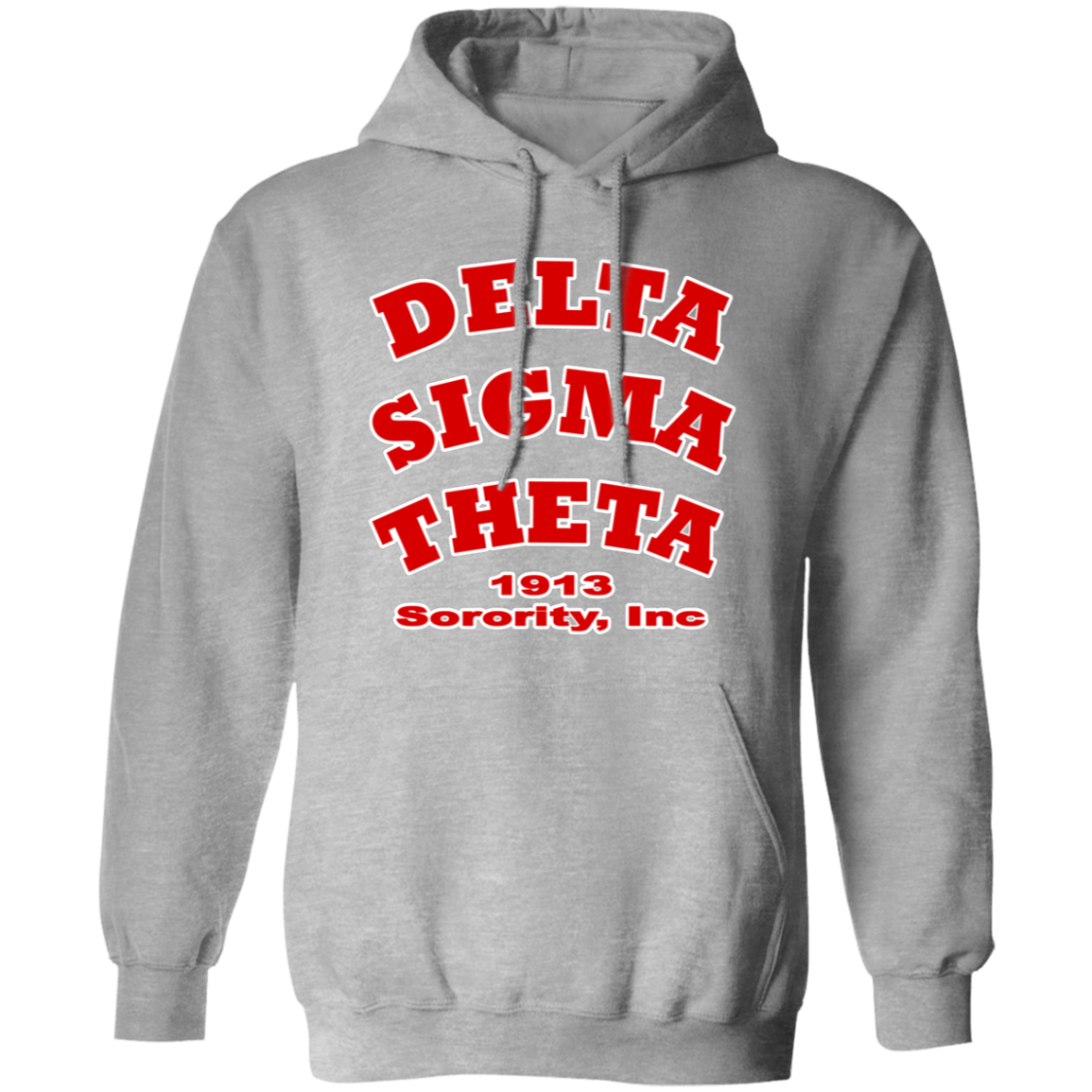 Delta Sigma Theta Hoodie Paraphernalia Screen Printed Unisex