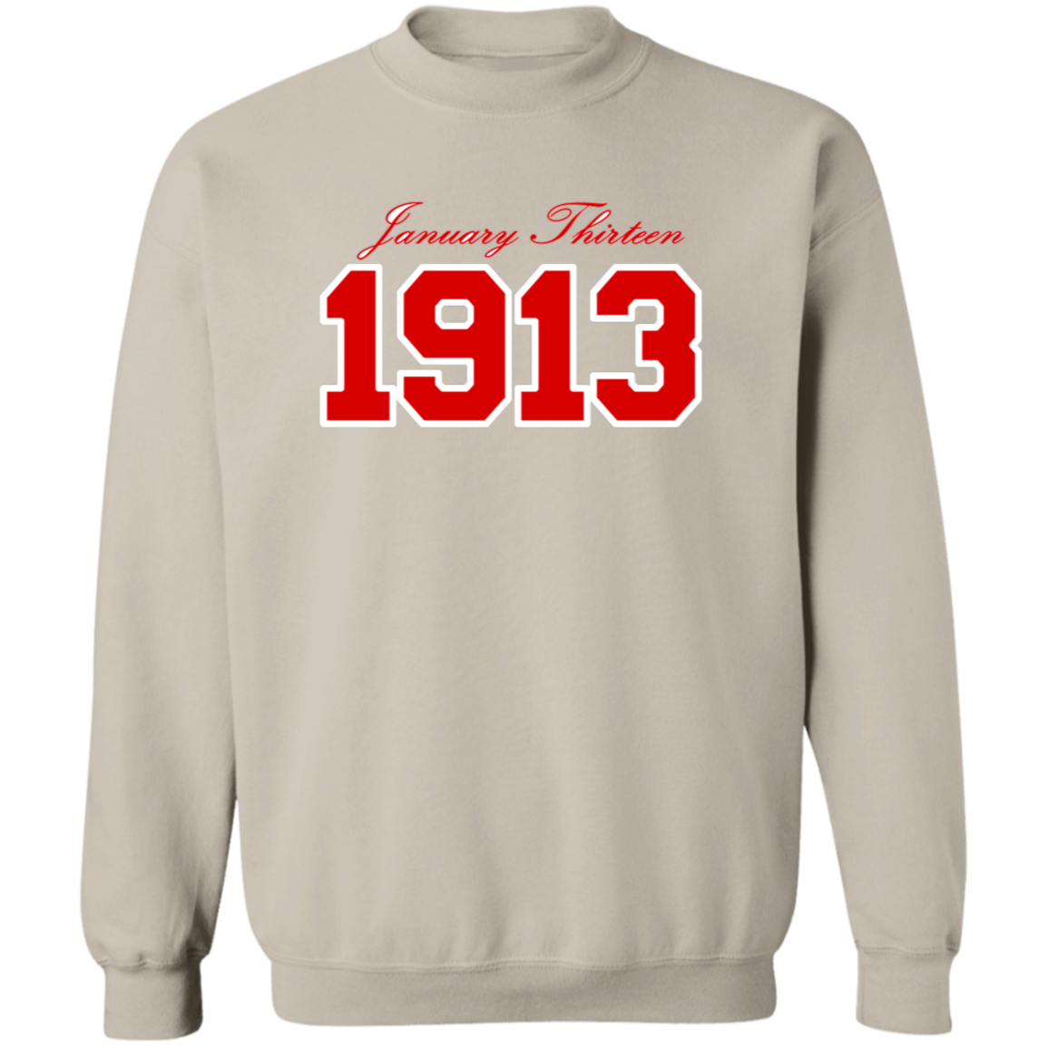 Delta Sigma Theta Sweatshirt Paraphernalia Screen Printed Unisex