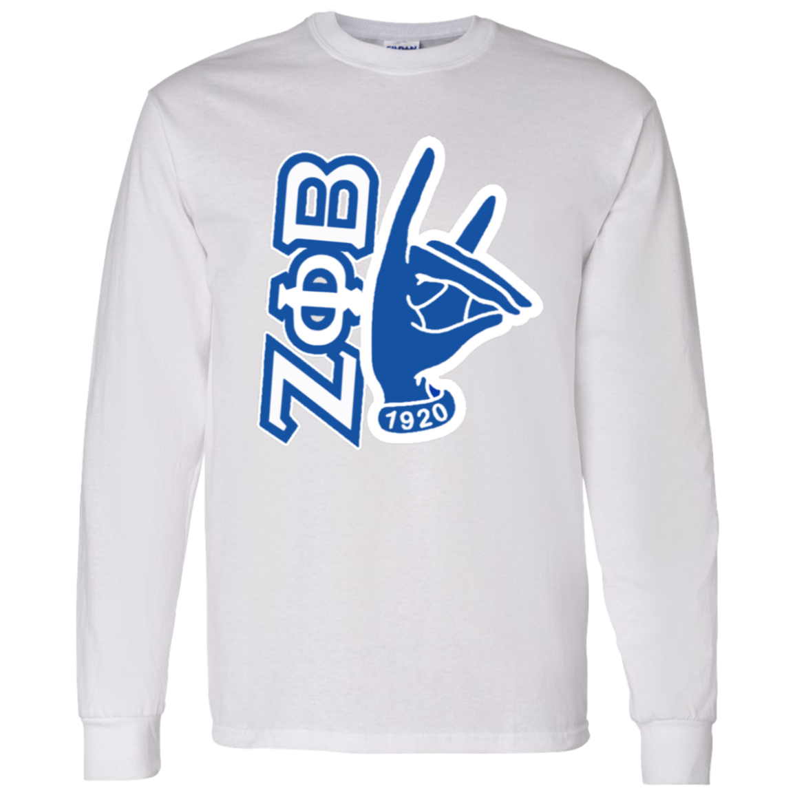 Zeta Phi Beta Sorority LS T-Shirt