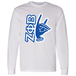 Zeta Phi Beta Sorority LS T-Shirt