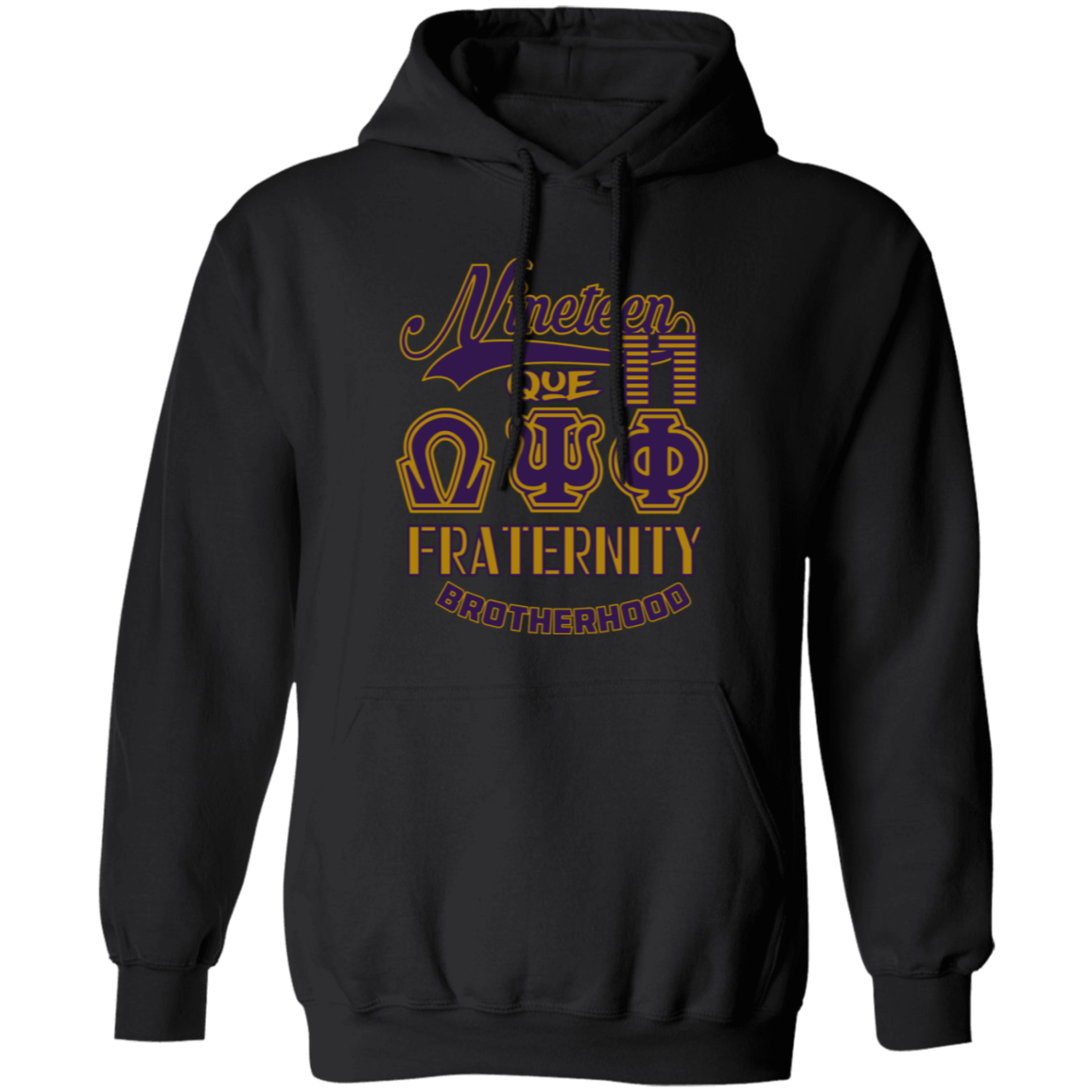 Omega Psi Phi Fraternity Hoodie