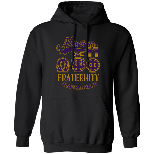 Omega Psi Phi Fraternity Hoodie