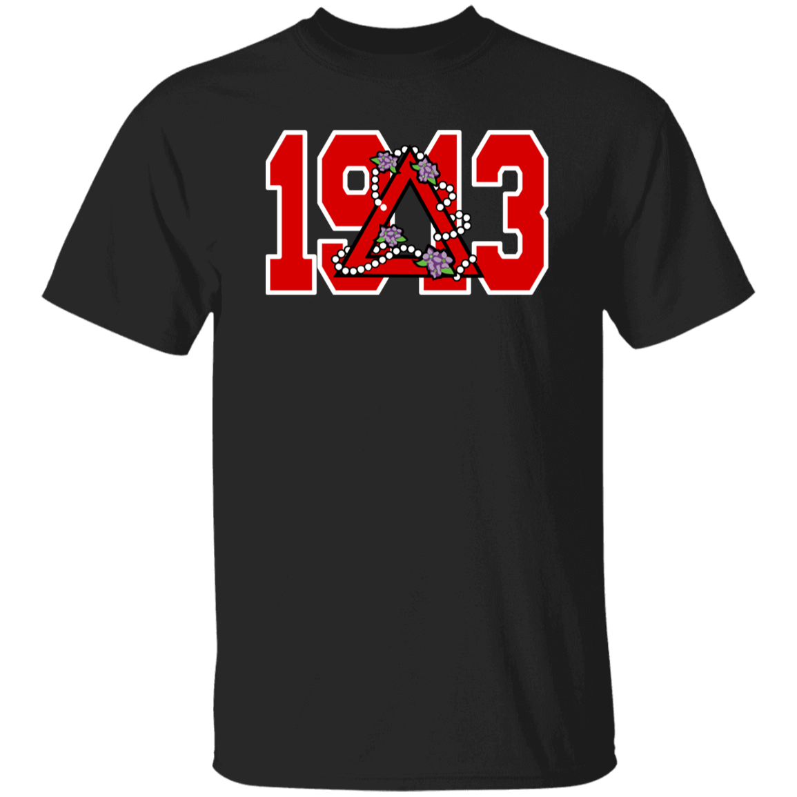 Delta Sigma Theta T-Shirt Paraphernalia Screen Printed Unisex