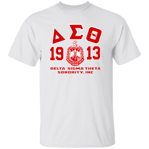 Delta Sigma Theta T-Shirt Paraphernalia Screen Printed Unisex