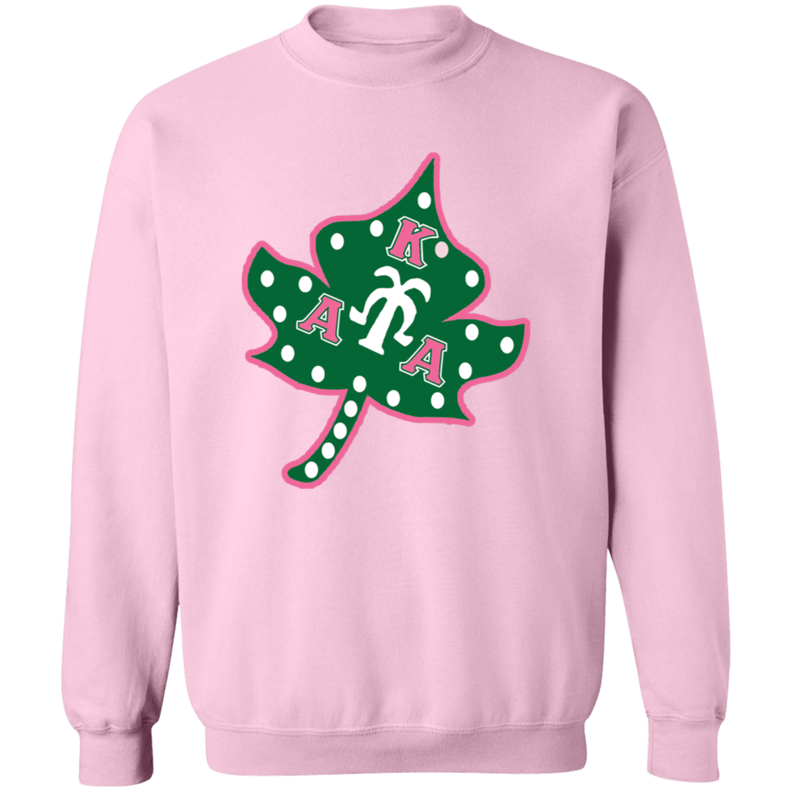 Alpha Kappa Alpha Screen Printed Crewneck Sweatshirt