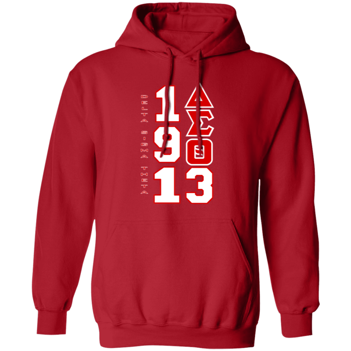 Delta Sigma Theta Hoodie Paraphernalia Screen Printed Unisex