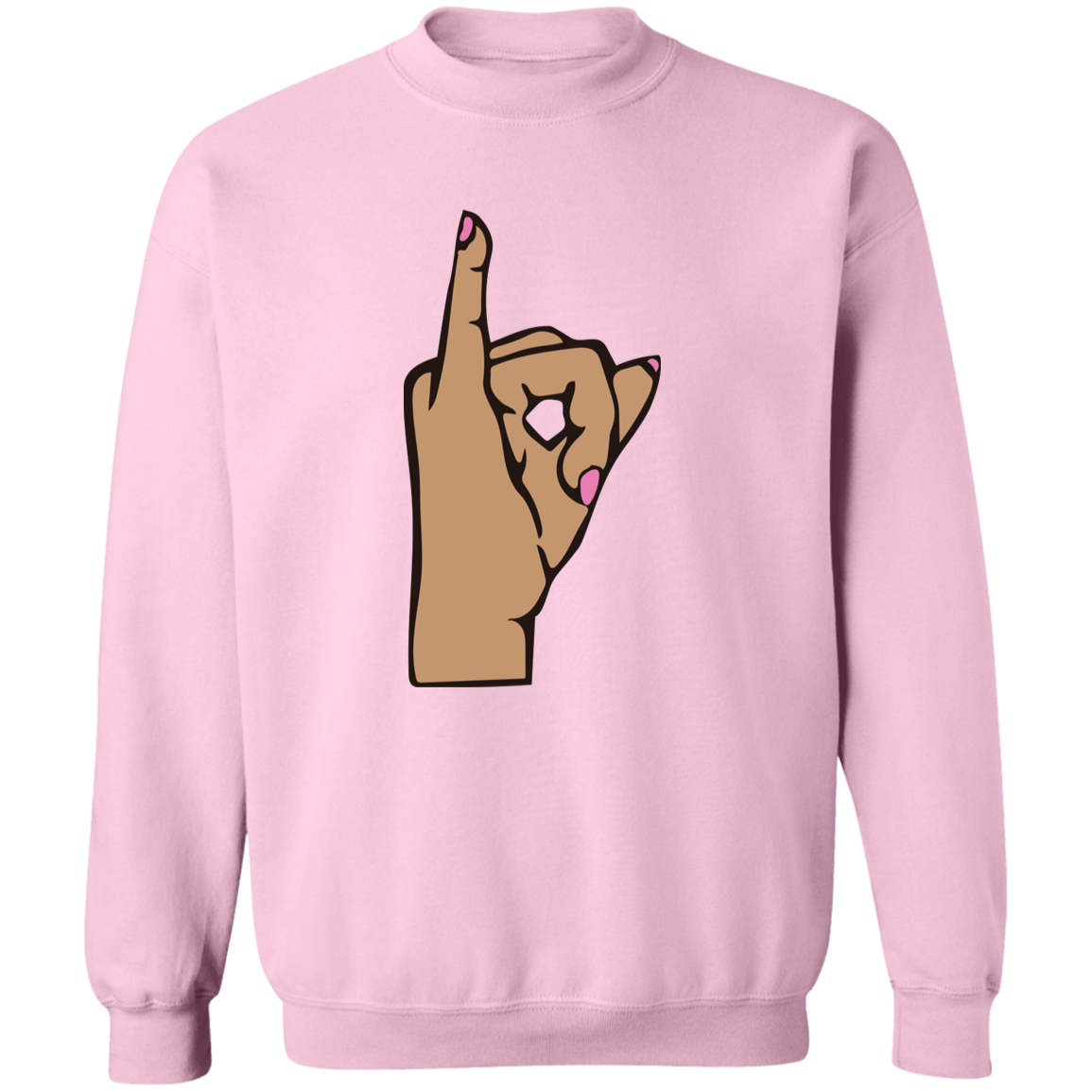Alpha Kappa Alpha Screen Printed Crewneck Sweatshirt